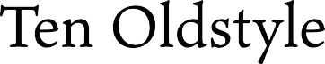 Ten Oldstyle