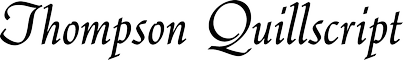 Thompson Quillscript