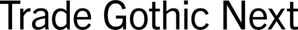 Trade Gothic Next