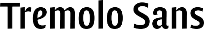 Tremolo Sans
