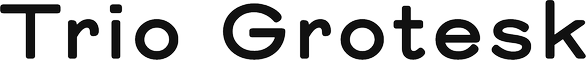 Trio Grotesk