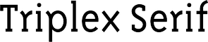 Triplex Serif