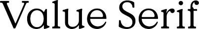 Value Serif