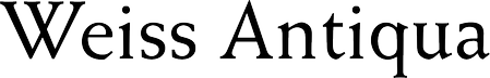 Weiss Antiqua