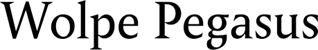 Wolpe Pegasus